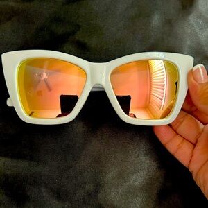 Quay “Vesper” cat eye sunglasses